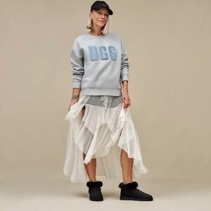 UGG Classic Mini black suede Snugscape boots